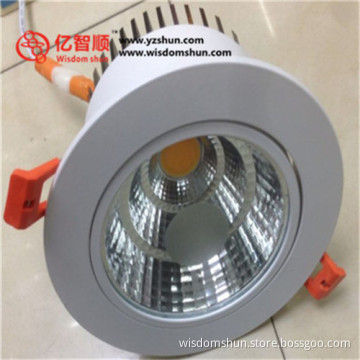 3W 5W 7W 9W 12W ceiling mounted recessed lighting fixtures LED downlight